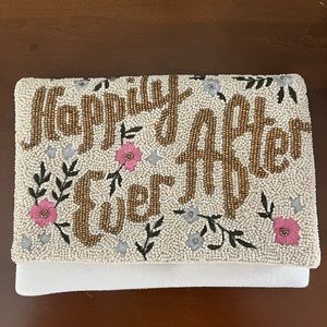 Bridal purse - Happily Ever After beaded clutch